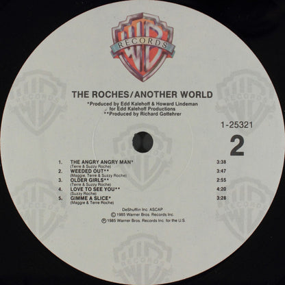 The Roches : Another World (LP, Album, Spe)