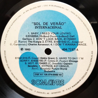 Various : Sol De Verão (Internacional) (LP, Comp)