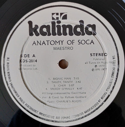 Maestro (20) : Anatomy Of Soca (LP, Alt)