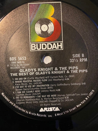 Gladys Knight And The Pips : The Best Of Gladys Knight & The Pips (LP, Comp)