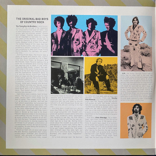 The Flying Burrito Bros : Close Up The Honky Tonks (2xLP, Comp, Pit)