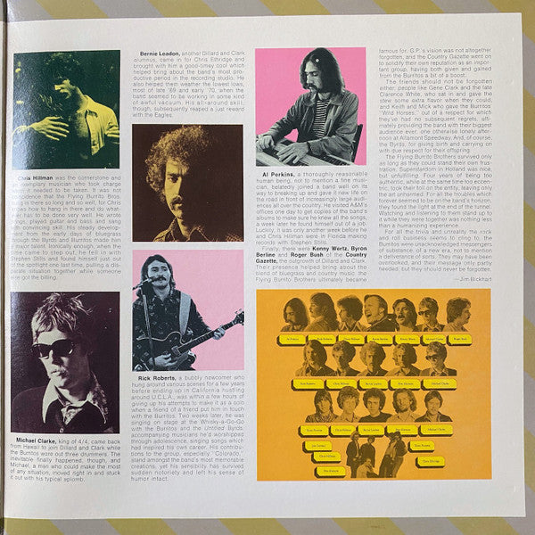 The Flying Burrito Bros : Close Up The Honky Tonks (2xLP, Comp, Pit)