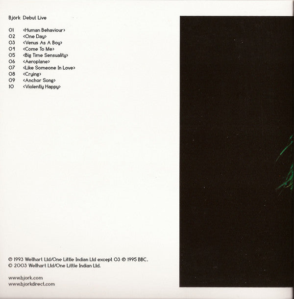 Björk : Livebox (Box + CD, Album + CD, Album + CD, Album + CD, Albu)