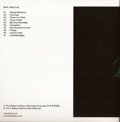 Björk : Livebox (Box + CD, Album + CD, Album + CD, Album + CD, Albu)