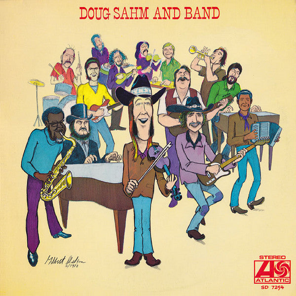 Doug Sahm & Band : Doug Sahm And Band (LP, Album, PR )
