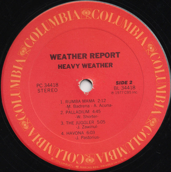 Weather Report : Heavy Weather (LP, Album)