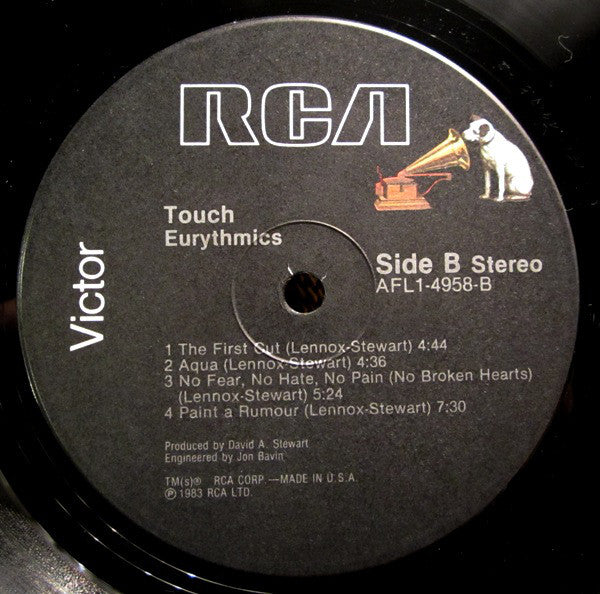 Eurythmics : Touch (LP, Album)