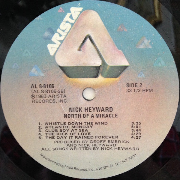 Nick Heyward : North Of A Miracle (LP, Album)