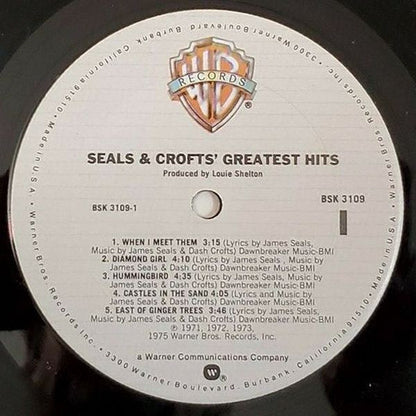 Seals & Crofts : Greatest Hits (LP, Comp, Club, Ter)