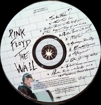 Pink Floyd : The Wall (2xCD, Album, Promo, RE, RM, O-C)