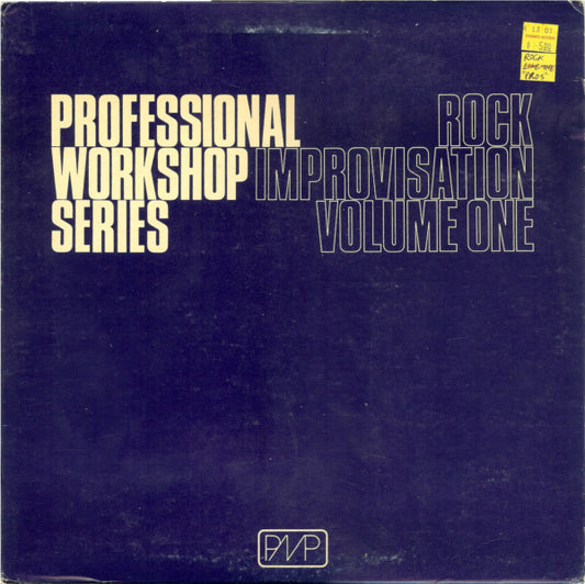 Unknown Artist : Professional Workshop Series: Rock Improvisation Volume One (LP)