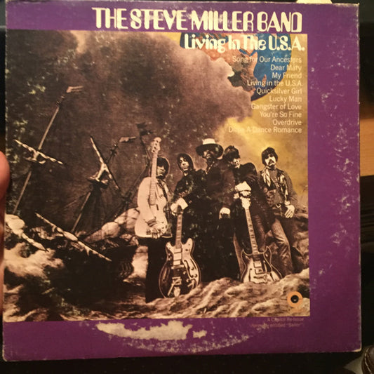 Steve Miller Band : Living In The U.S.A. (LP, Album, Win)