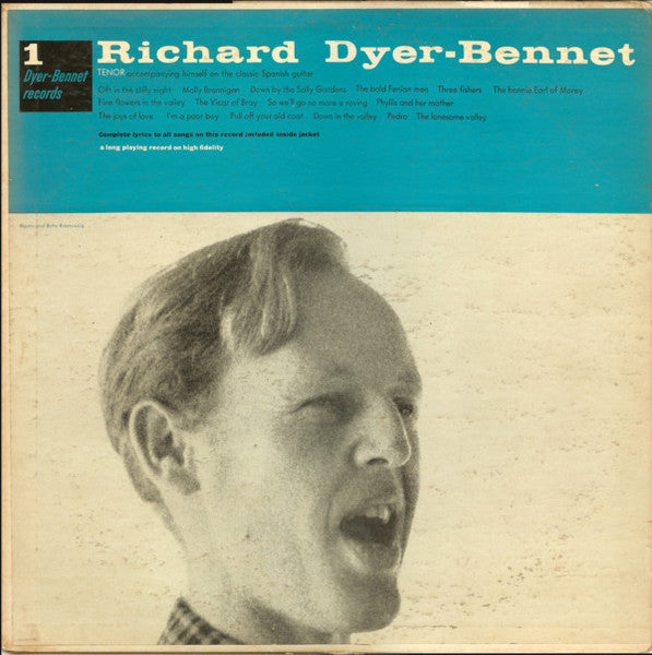 Richard Dyer-Bennet : 1 (LP, Album, Mono)