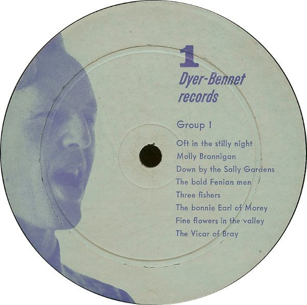 Richard Dyer-Bennet : 1 (LP, Album, Mono)