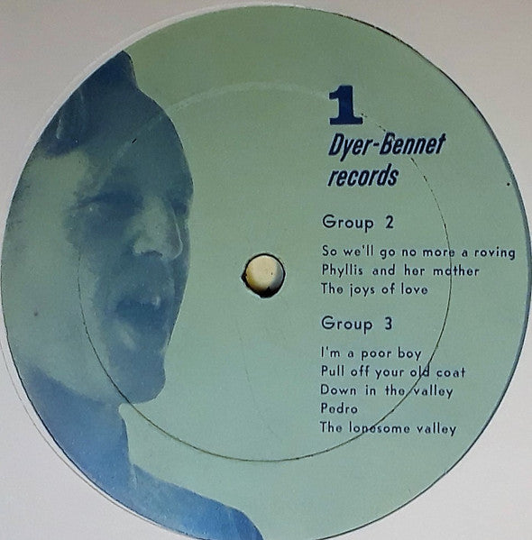 Richard Dyer-Bennet : 1 (LP, Album, Mono)