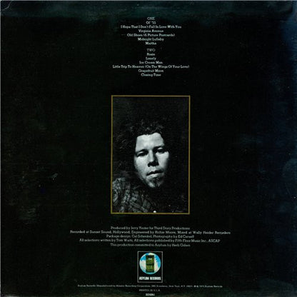 Tom Waits : Closing Time (LP, Album, PR )