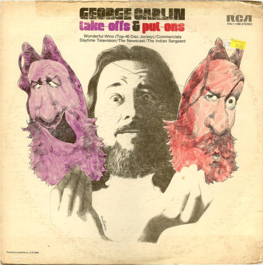 George Carlin : Take-Offs And Put-Ons (LP, Album, RE)