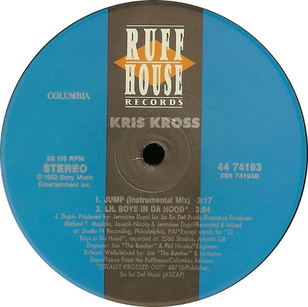 Kris Kross : Jump (12", Single)