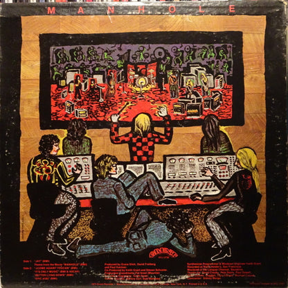 Grace Slick : Manhole (LP, Album, RE)