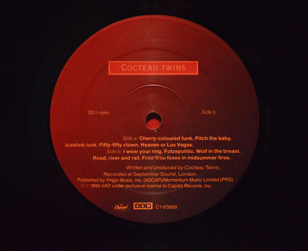 Cocteau Twins : Heaven Or Las Vegas (LP, Album)