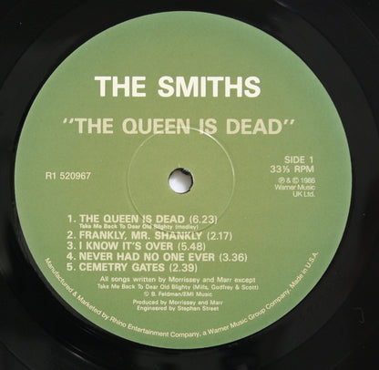 The Smiths : The Queen Is Dead (LP, Album, RE, RM, 180)
