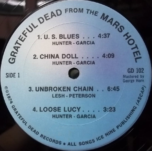The Grateful Dead : From The Mars Hotel (LP, Album, Pit)