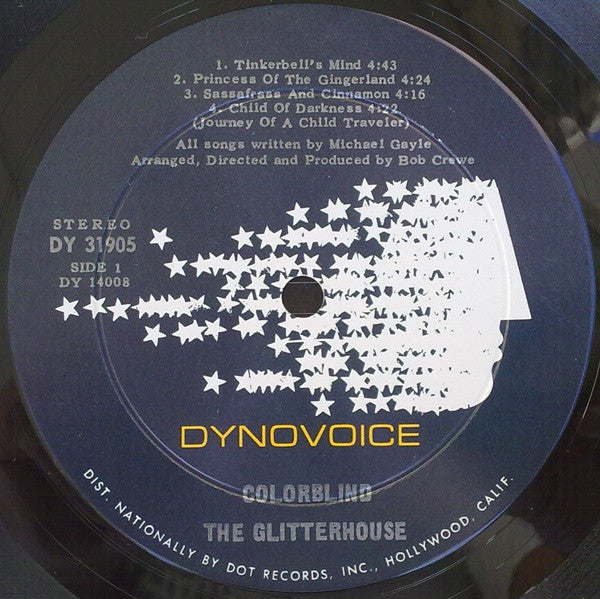 The Glitterhouse : Color Blind (LP, Album)