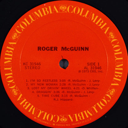 Roger McGuinn : Roger McGuinn (LP, Album)