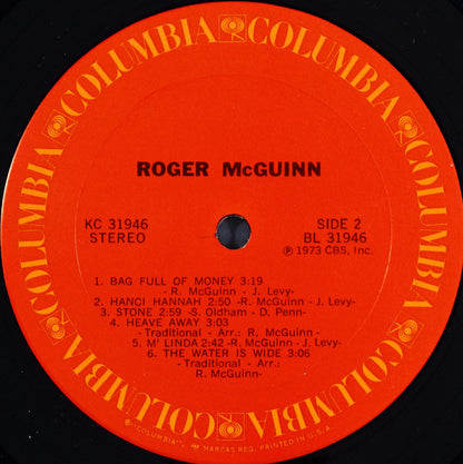 Roger McGuinn : Roger McGuinn (LP, Album)