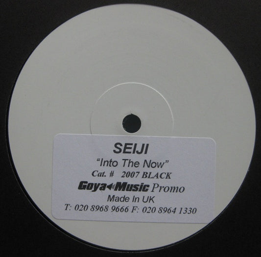 Seiji : Into The Now (12", Promo, W/Lbl)
