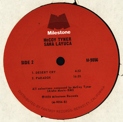 McCoy Tyner : Sama Layuca (LP, Album, San)