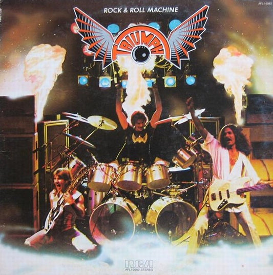 Triumph (2) : Rock & Roll Machine (LP, Album, Comp, Ind)