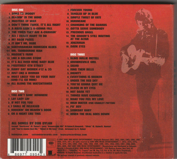 Bob Dylan : Dylan (3xCD, Comp, RM, Dig)