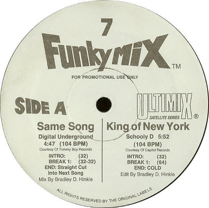 Various : Funkymix 7 (3x12", Comp, Promo)