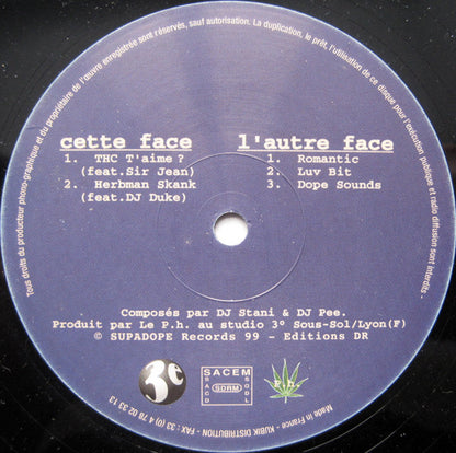Le Peuple De L'Herbe : THC T'aime ? (12")