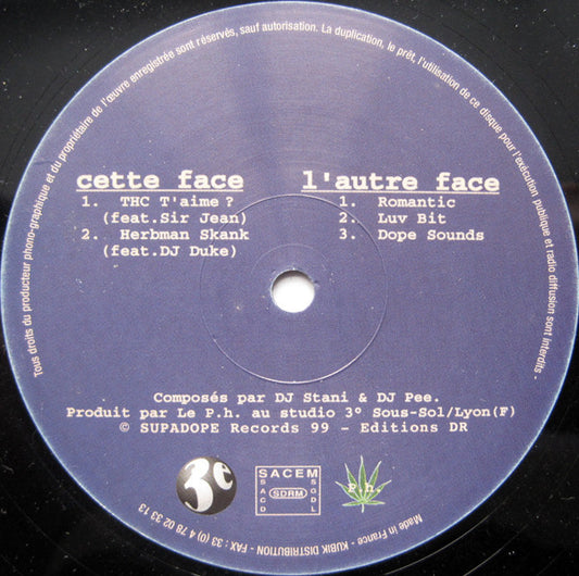 Le Peuple De L'Herbe : THC T'aime ? (12")