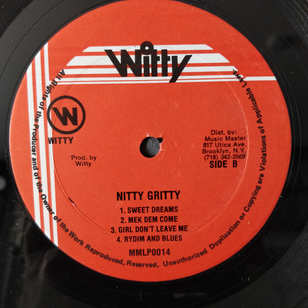 Nitty Gritty : Nitty Gritty (LP, Album)