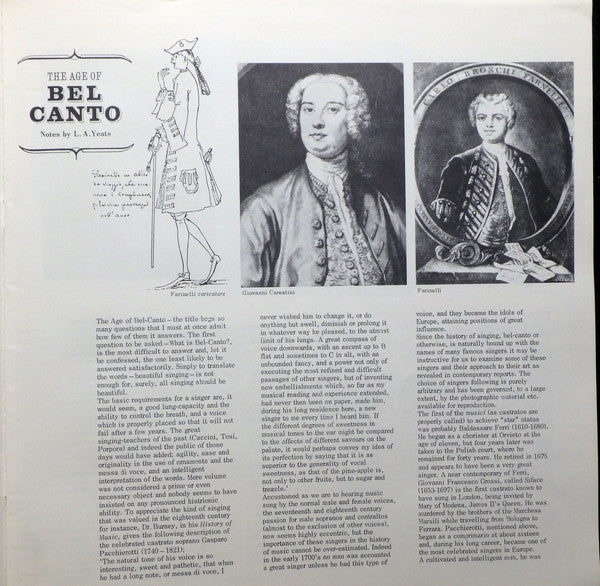 Joan Sutherland, Marilyn Horne, Richard Conrad : Richard Bonynge ; London Symphony Orchestra / The New Symphony Orchestra Of London : The Age Of Bel Canto (2xLP, Bla + Box)