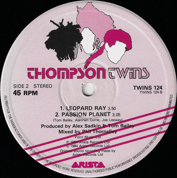 Thompson Twins : You Take Me Up (12", Single, P/Mixed)