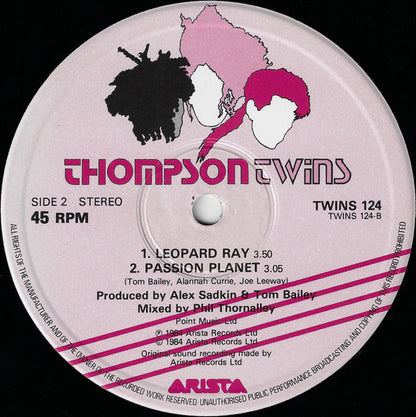 Thompson Twins : You Take Me Up (12", Single, P/Mixed)