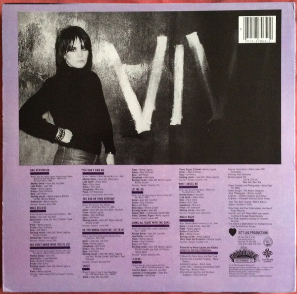 Joan Jett : Bad Reputation (LP, Album, RE, Gol)