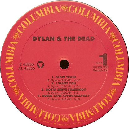 Bob Dylan & The Grateful Dead : Dylan & The Dead (LP, Album)