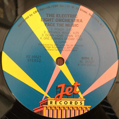 Electric Light Orchestra : Face The Music (LP, Album, RE, San)