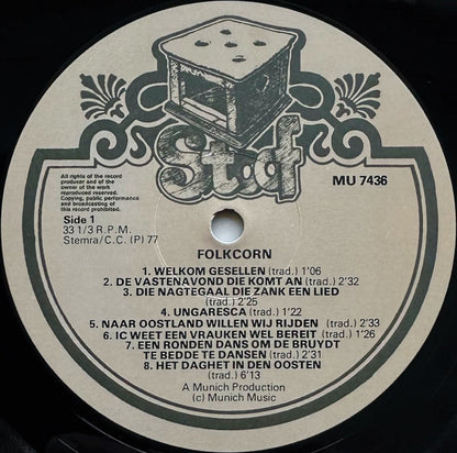 Folkcorn : Welkom Gesellen (LP)