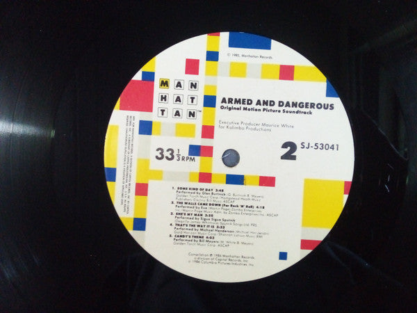 Various : Armed And Dangerous (Original Soundtrack) (LP, Comp, Promo)