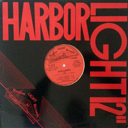 Gino Latino : Welcome / Yo (12")