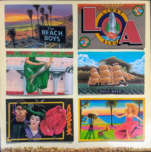 The Beach Boys : L.A. (Light Album) (LP, Album, Promo, San)