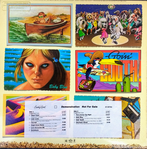 The Beach Boys : L.A. (Light Album) (LP, Album, Promo, San)