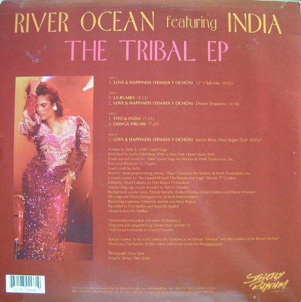 River Ocean Featuring India : The Tribal EP (2x12", EP)