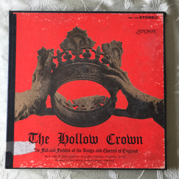 Max Adrian, John Barton (2), Richard Johnson (3), Dorothy Tutin Presented By Royal Shakespeare Company : The Hollow Crown  (2xLP + Box)